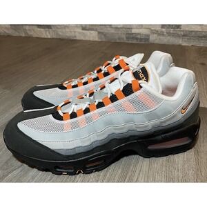New Nike Air Max 95 OG Black-Bright Mandarin Shoes Size 15 HM4740-005 Retro